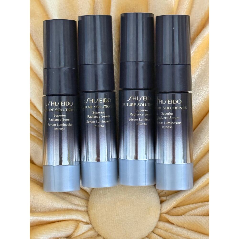 4x Shiseido Future Solution LX Superior Radiance Serum 5.6 ml each